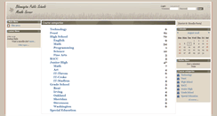 Desktop Screenshot of moodle.district87.org